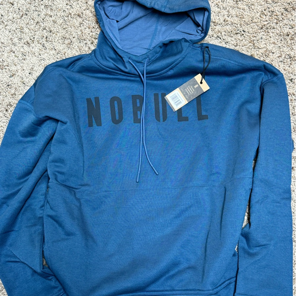 Women’s NOBULL Sweatshirt Hoodie Blue New with Tags Size Small